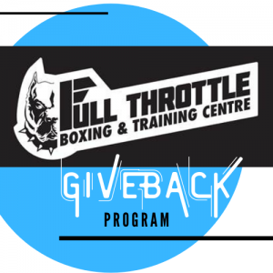 Full Throttle Boxing GiveBack Program